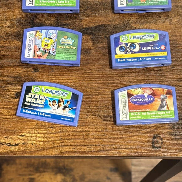 Leapster Learning Games for Leap Frog set of 6 Batman, Wall-e, Star Wars - Picture 4 of 4
